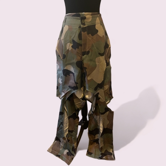 High Waisted Peek-A-Boo Pant - Picture 2 of 2